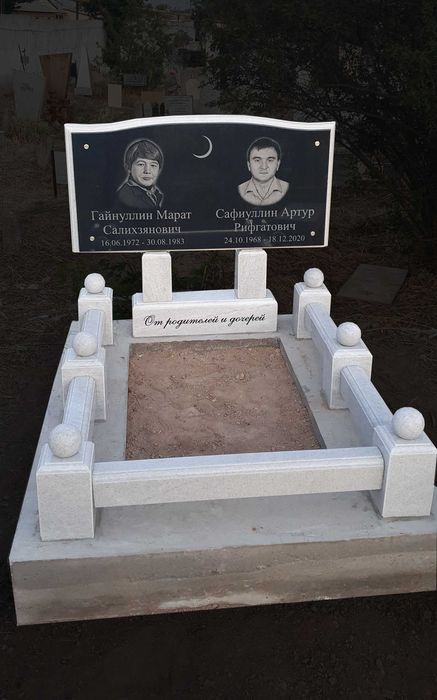 Қабр тошлари гранит ва мармардан