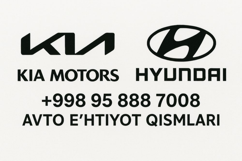 Hyundai va  Kia uchun Avto zapchastlari
