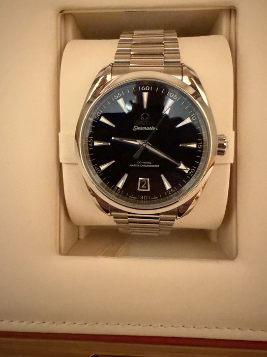 Omega Seamaster Aqua Terra Black Lacquer dial
