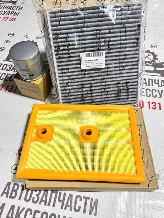 Фильтры VAG (воздушный, масляный, салонный) Jetta VS5 и VS7