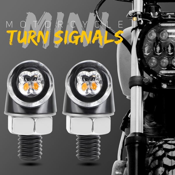 ЛЕД мигачи с габарит за мотор мотоциклет