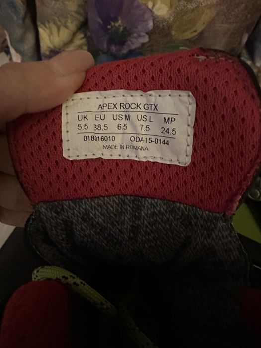 Bocanci dama Kayland GTX Black Lime