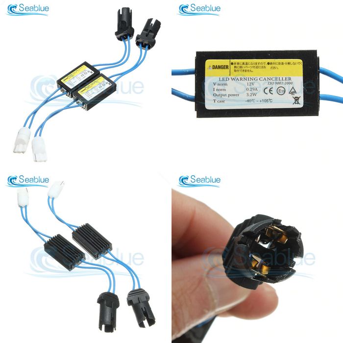 Кабел-модул-CANBUS/КАНБУС-габарит-спирачка-мигач T10 T15