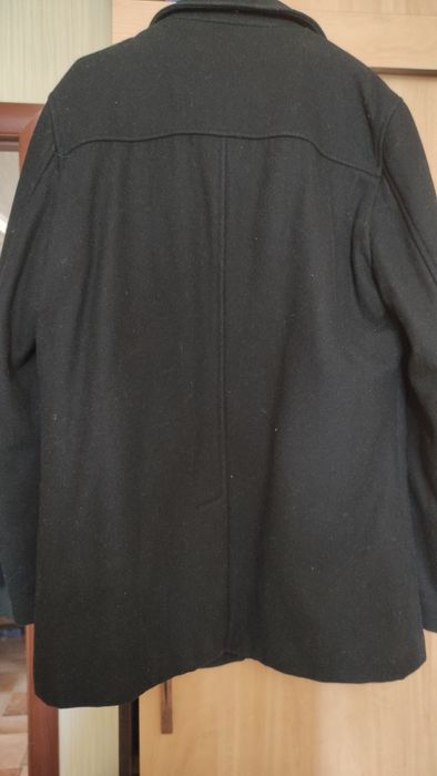 Мужское пальто черное