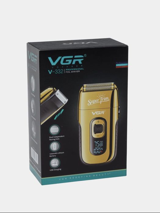 Электробритва Профессиональная Машинка триммер trimmer VGR V-332 Soqol