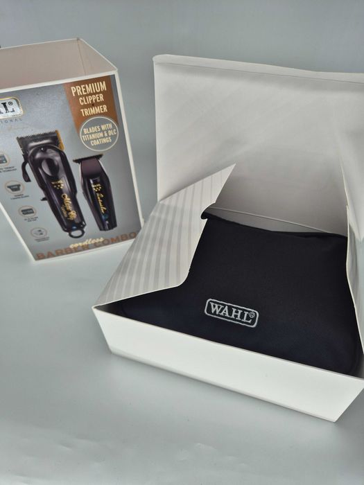 Wahl 5 Star Cordless Barber Combo Magic Clip+Detailer Li Black Edition