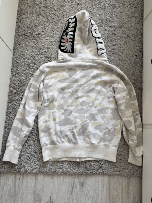 Hanorac BAPE A Bathing Ape Alb