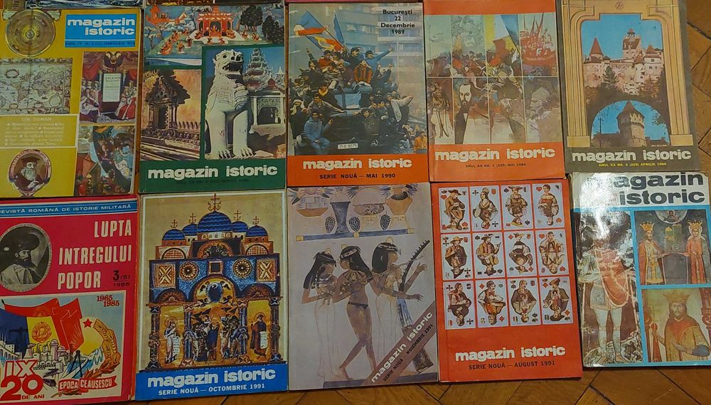 Lot 20 carti Magazin Istoric anii 70-90