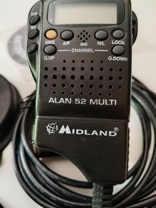 statie ALAN MIDLAND 52 multi +antena ML 145