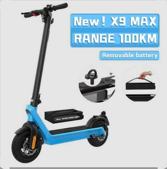 электрический самокат Х9 PRO MAKC