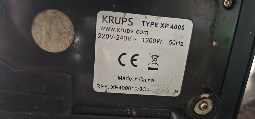Espresor KRUPS Manual impecabil
