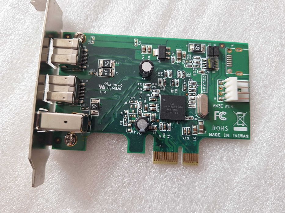 StarTech PEX1394B3LP Low Profile 1394 PCI Express FireWire Card Adapter