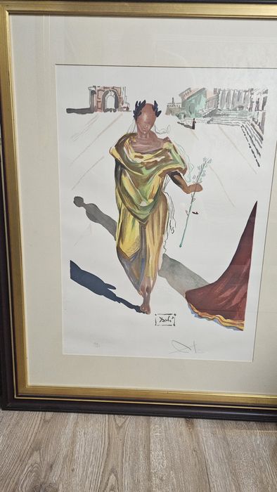 Tablou serigrafie Salvador Dali