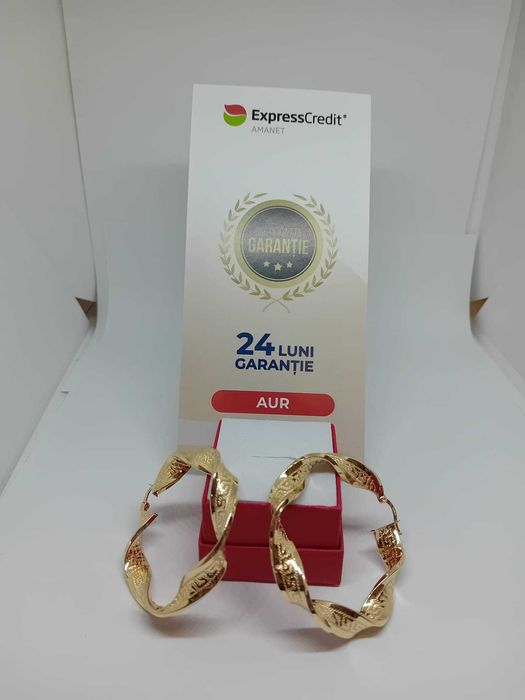 Cercei 14k 8.1 gr (34488/30 Pacurari 2) Ridicare din Agentie!