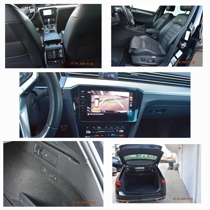 Volskwagen Passat 2,0 dsg R-line Piele R Matrix  Masaj Memoriy Digital