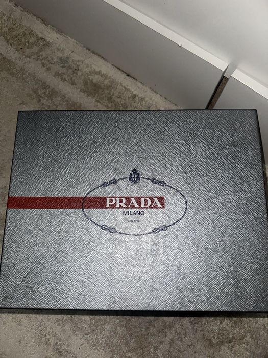 Мужские замшевые ботинки Prada (Оригинал)