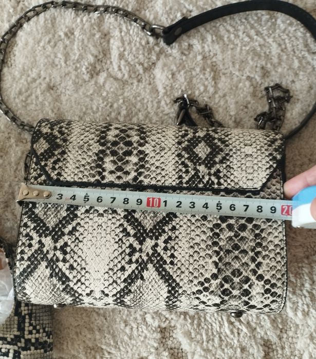 Обувки Paolo Botticelli + дамска чанта със змийски принт