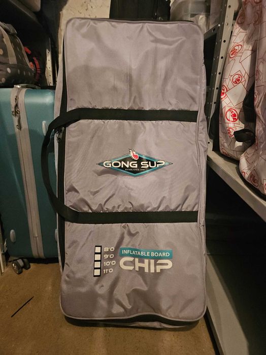 Надуваем стендъп падъл борд на марката Gong + помпа, гребло и раница