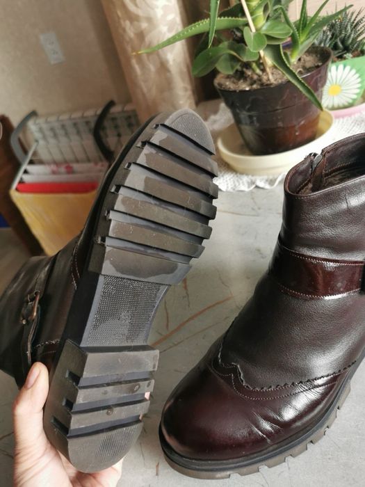 Женские теплые полусапожки на меху
