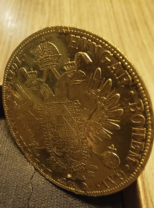 Златна монета 4 Дуката Франц Йосиф 13.96 гр. 23.6 к.