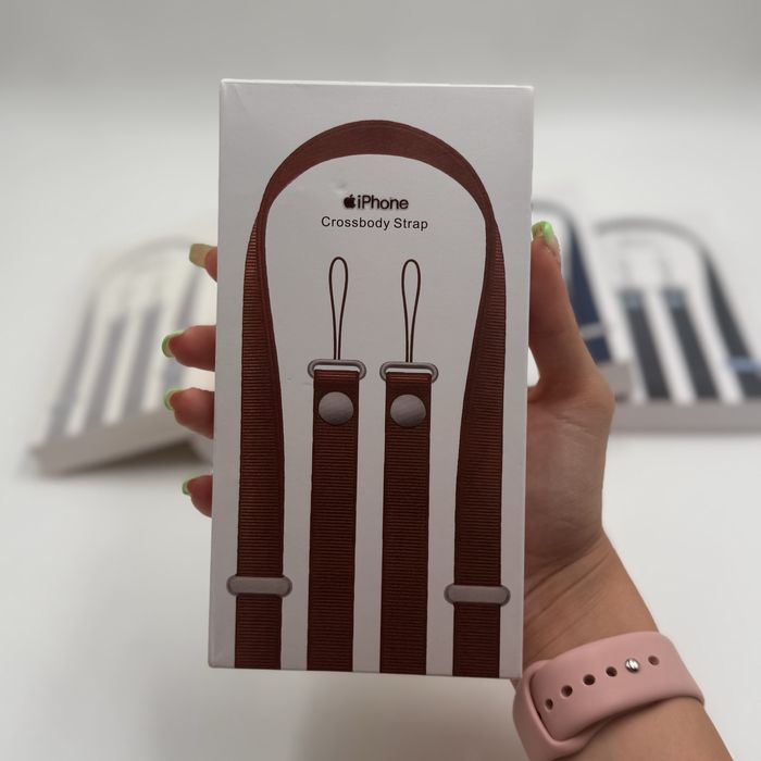 Crossbody strap различни цветове връзки за iPhone 18/17/16/15/14/13/12/11 Plus, Air, Pro и Pro Max
