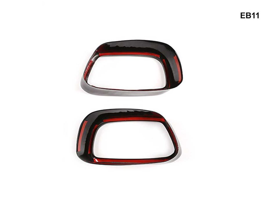 Autocolante Double Tips Ornament Tobe Evacuare Auto BMW X5 F15 X6 F16