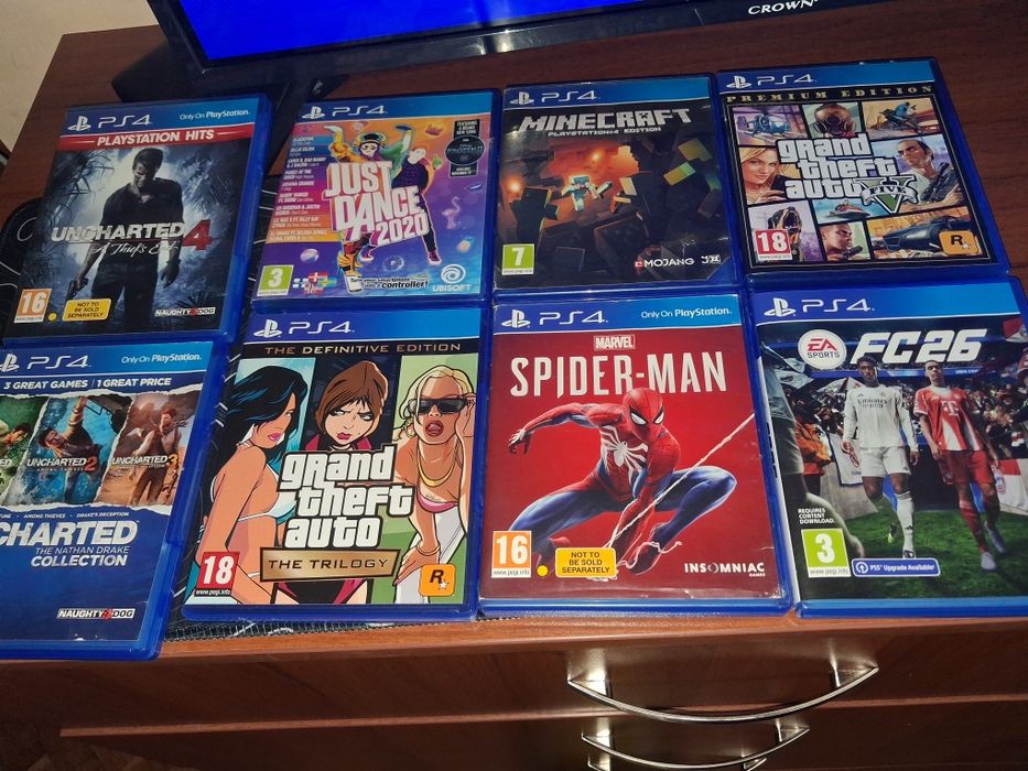 Игри за ps4.GTA 5,FC 26 и т.н