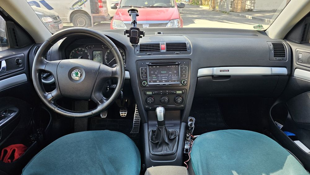 Skoda octavia 2 scout cu Webasto