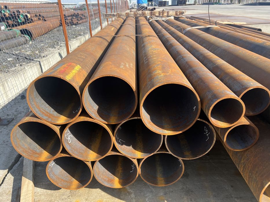 Teava otel laminata trasa 168X6, 219X8, 273X8, 324X8, 355,6X8, 406X10