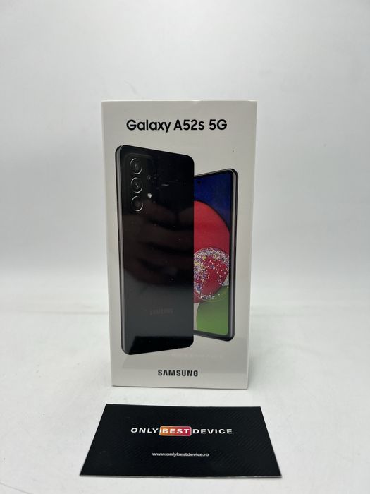 Samsung Galaxy A52s Black 256 GB