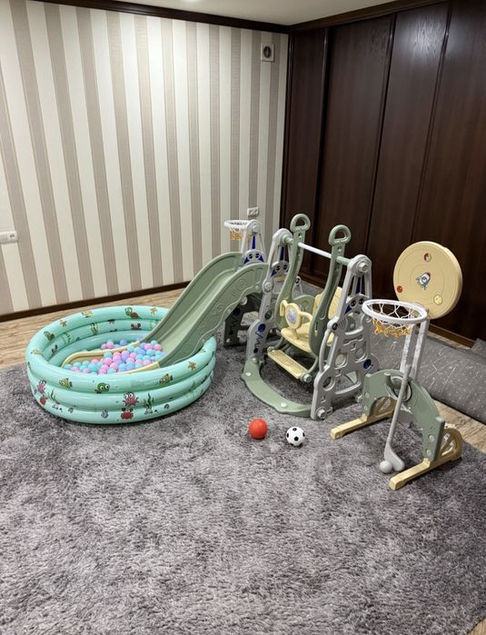 Горка качели 8в1 Даставка бесплатная