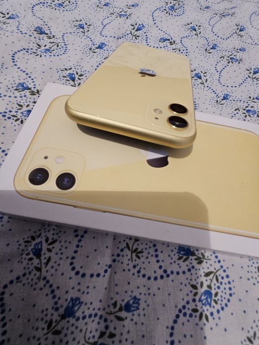 iPhone 11, Yellow, 128, 74