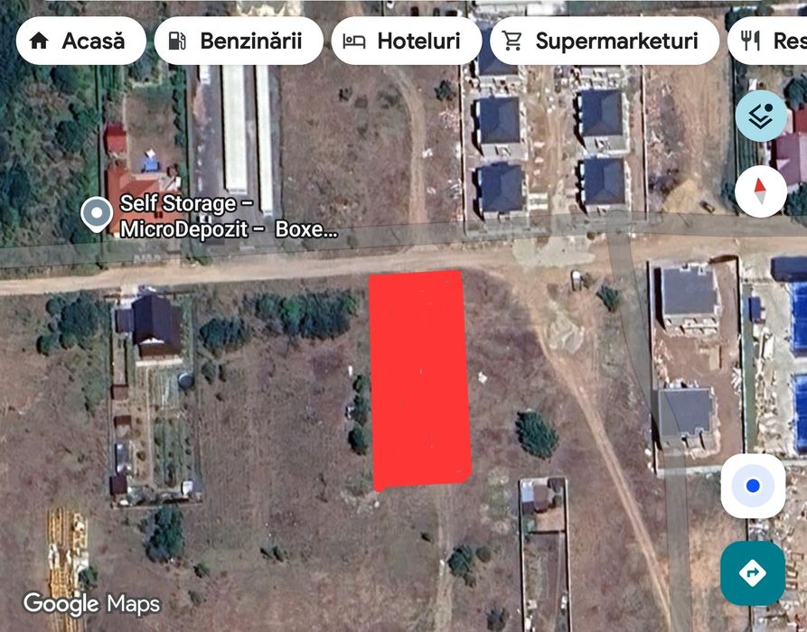 teren com Tunari 1500 mp