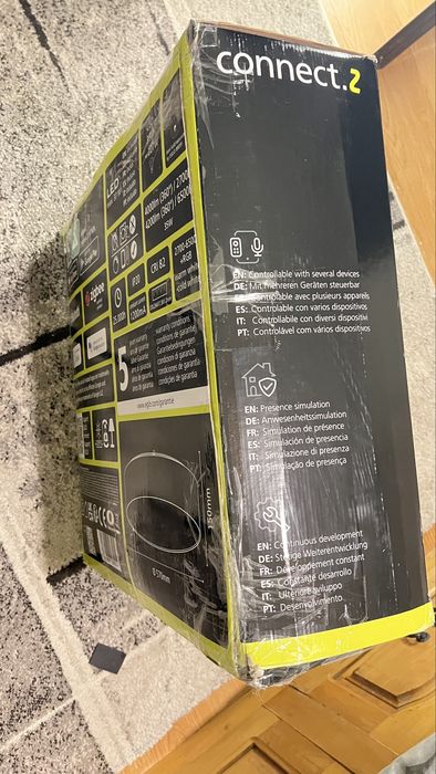 Plafoniera Mare Led Smart EGLO Connect.Z, RGB , diametru 57 cm, 35 W,  4200 lumeni