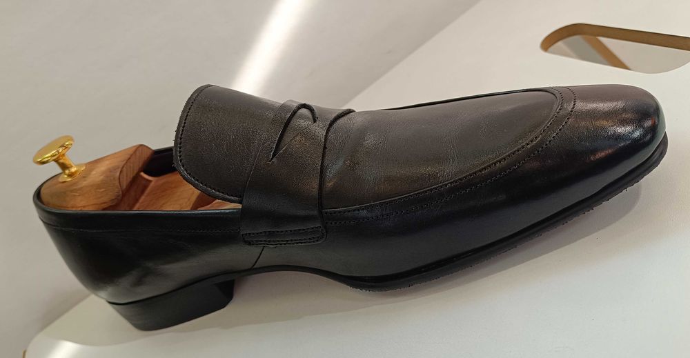 Pantofi loafer 44 44.5 premium Ted Baker London NOI piele naturala