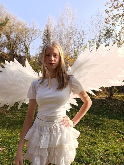 Белые крылья ангела