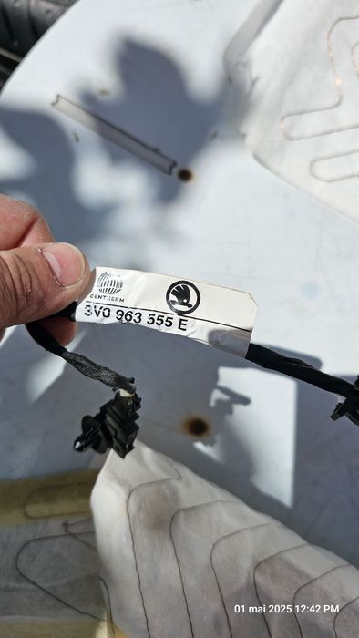 Încălzire scaun Skoda Superb 3