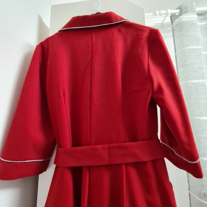 Rochie  rosie cu fir argintiu mar 40/42