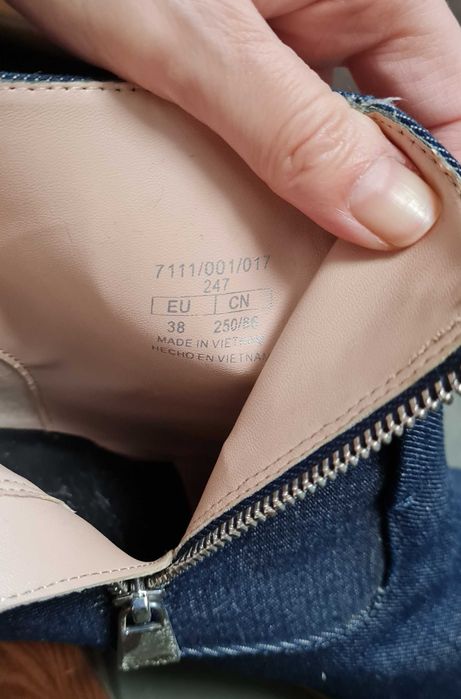 Ghete femei, Zara, marimea 38, nepurtate