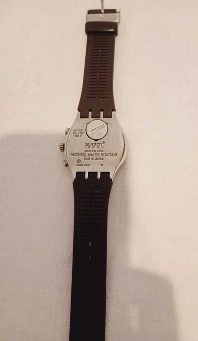 Swatch Irony Chrono Cadmos White (YCS411), Stare 9/10, 2 curele, Swiss Made