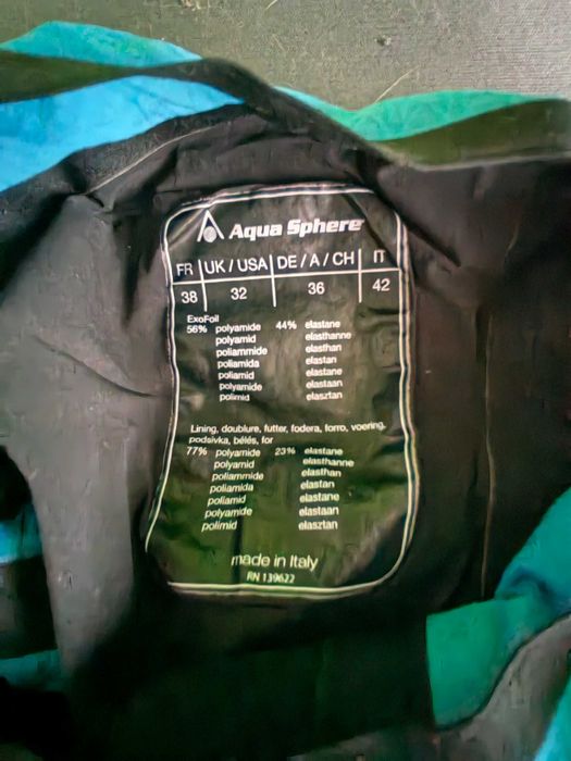 Бански на Michael Phelps aqua blue