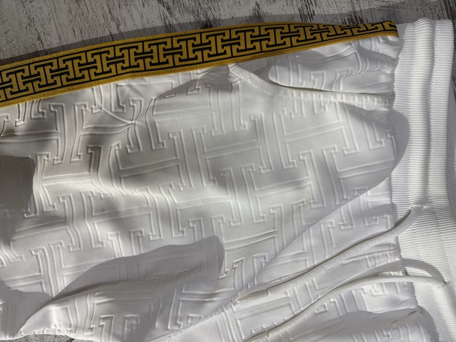 pantaloni poema albi