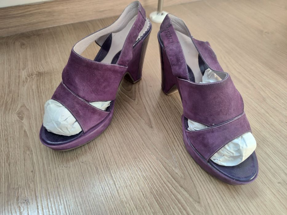 Sandale cu toc Piele nr. 39