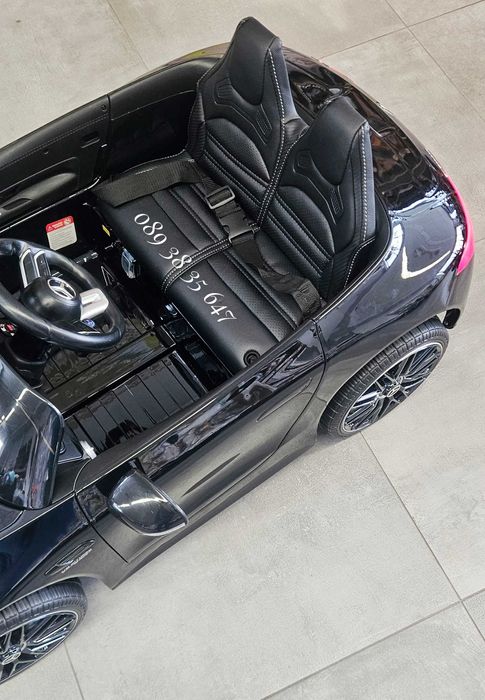 ТОП ЦЕНА!НОВО!Акумулаторна кола Mercedes SL63 AMG с 12V,меки гуми,BT