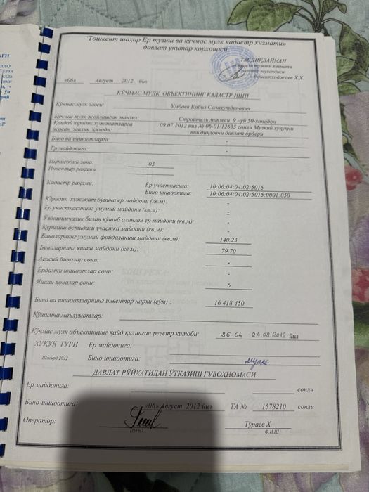 Сергели курувчи 6 - хона 140 квадрат