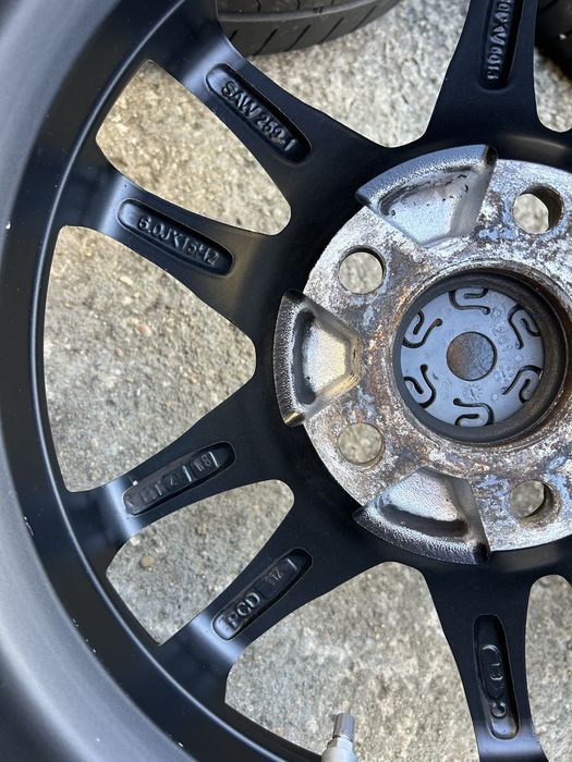 5х112 15 за mercedes B klas A klas със летни гуми