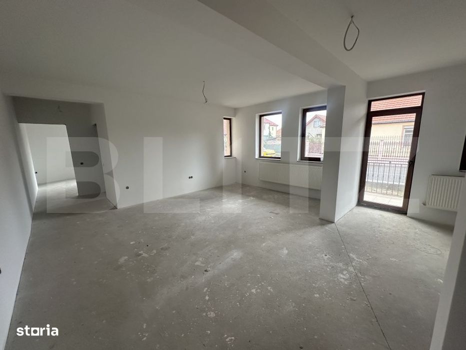 Apartament cu 3 camere, 75.30 mp, zona Aurel Vlaicu