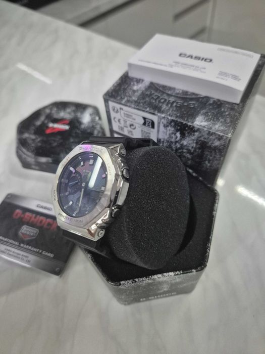 Мъжки часовник Casio G-Shock GM-2100RW-1AER