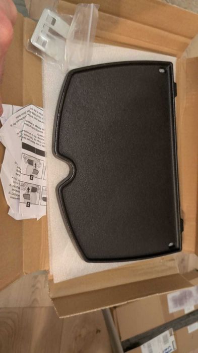Placă Grill din Fontă pentru Weber Gaz Grill 32 x 21,8 cm