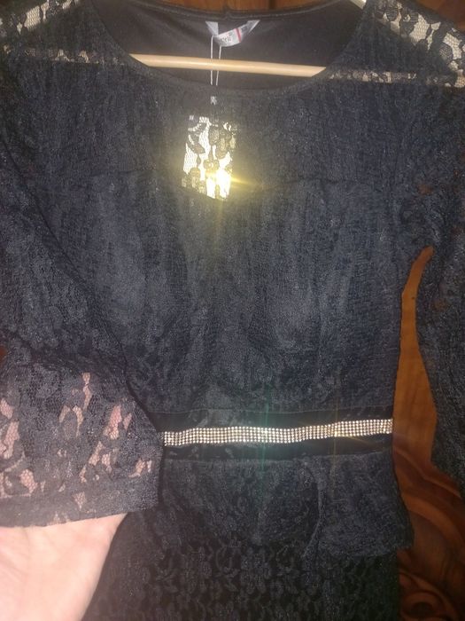 Вечерный платье  чёрный цвет